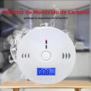 Detector de CO (Monóxido de Carbono).