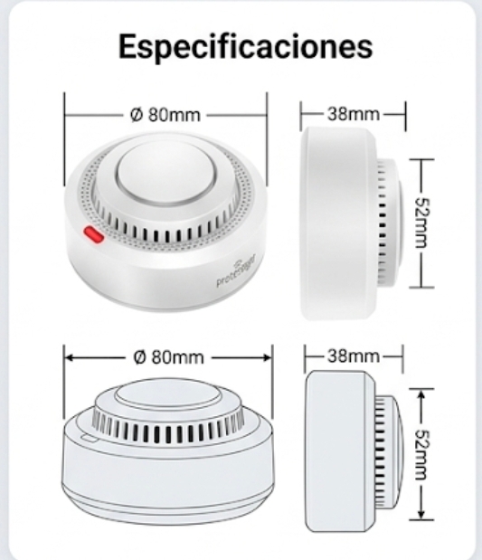 detector de humo wifi detector de humo wifi