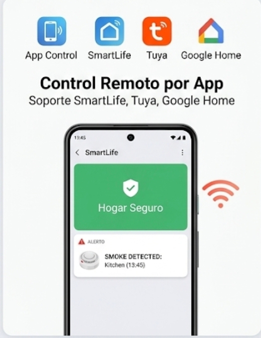 detector de humo wifi detector de humo wifi