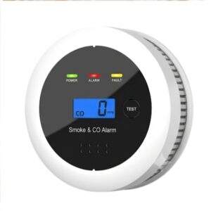 detector de humo y alarma de co